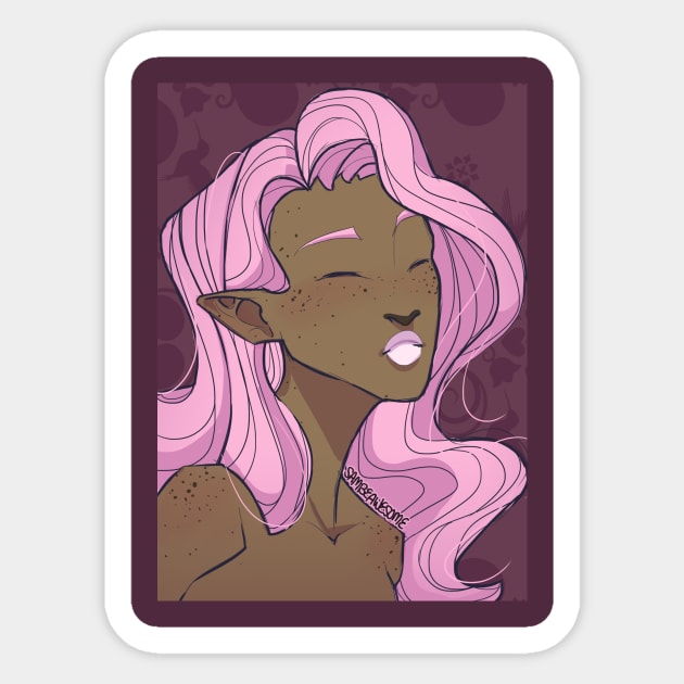 Fae Sticker by sambeawesome